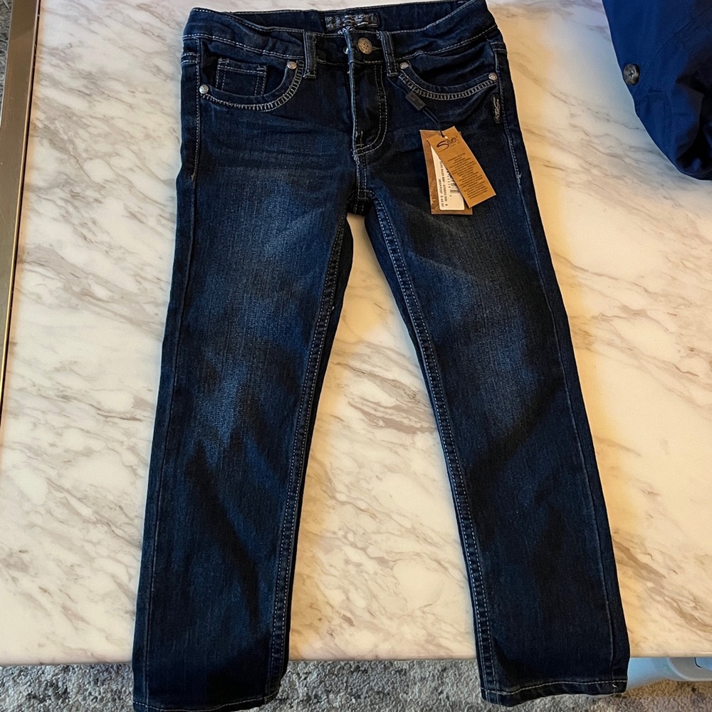 Silver Jeans Deep Indigo Denim - Girls size 6